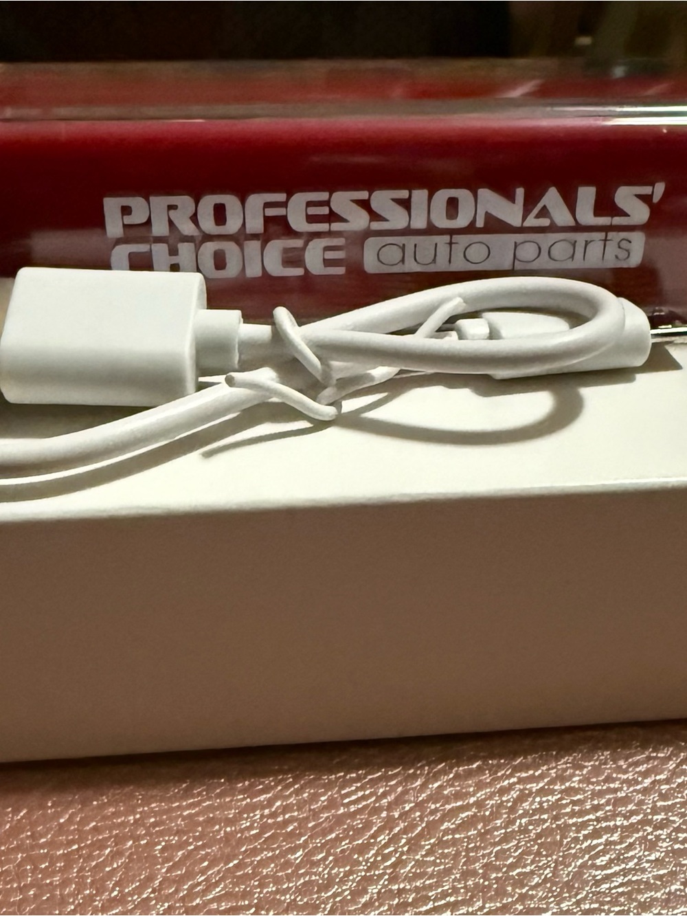 White USB Charging Cable